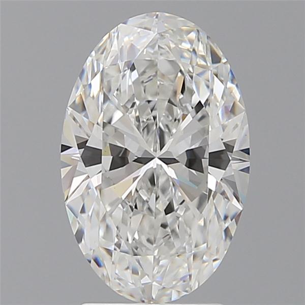 2.60 ct. oval Lab Grown Diamond front image
