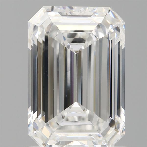 1.57 ct. emerald Lab Grown Diamond front image