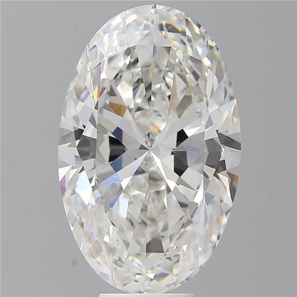 9.10 ct. oval Lab Grown Diamond front image