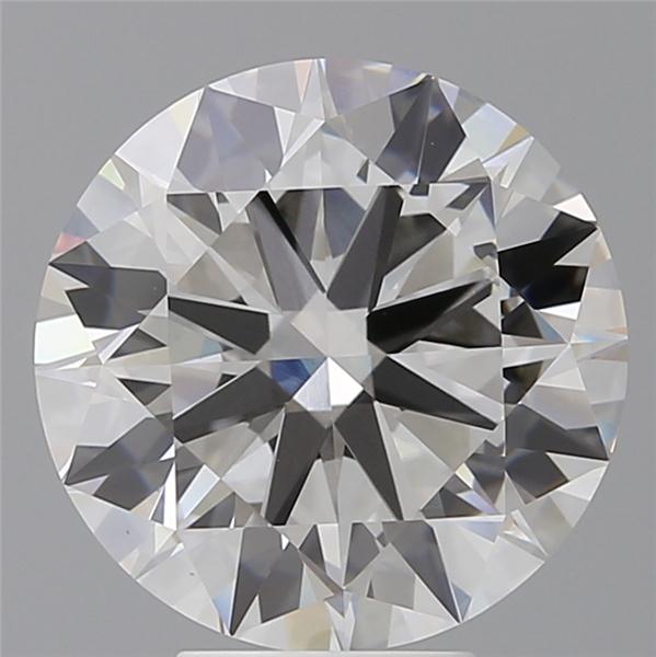 6.02 ct. round Lab Grown Diamond front image