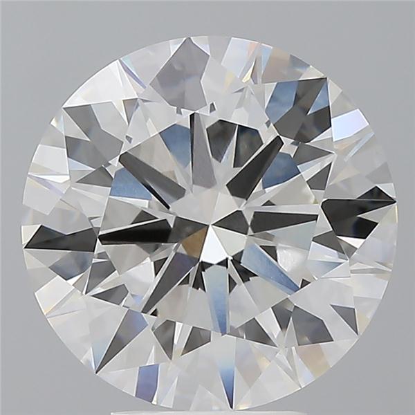 5.54 ct. round Lab Grown Diamond front image