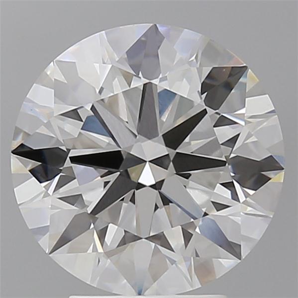 4.10 ct. round Lab Grown Diamond front image