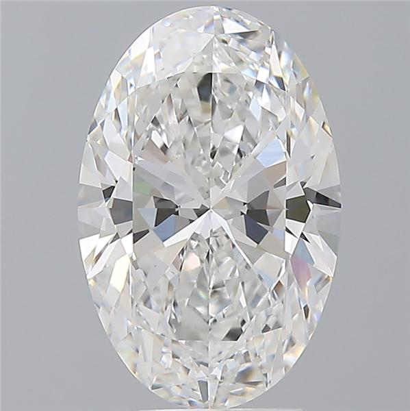 3.52 ct. oval Lab Grown Diamond front image