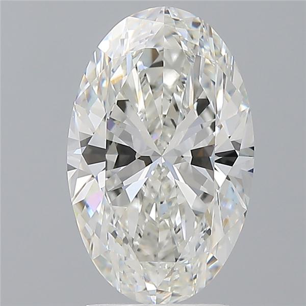 3.02 ct. oval Lab Grown Diamond front image
