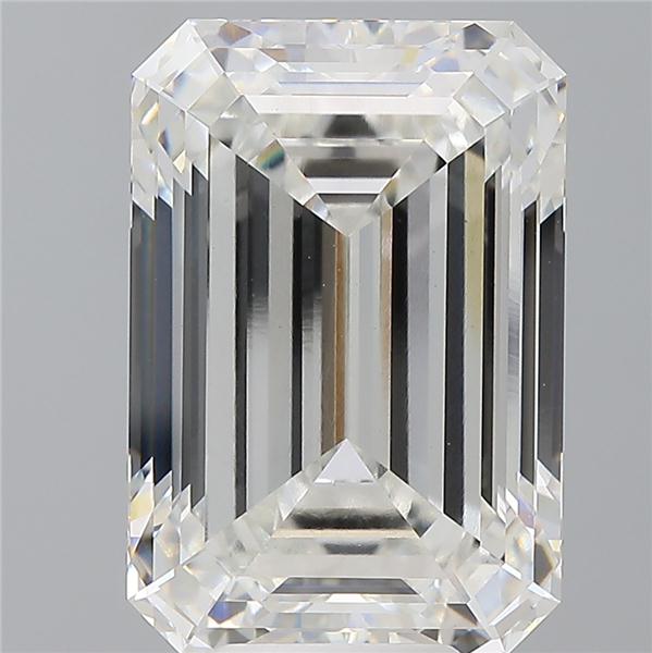 9.09 ct. emerald Lab Grown Diamond front image