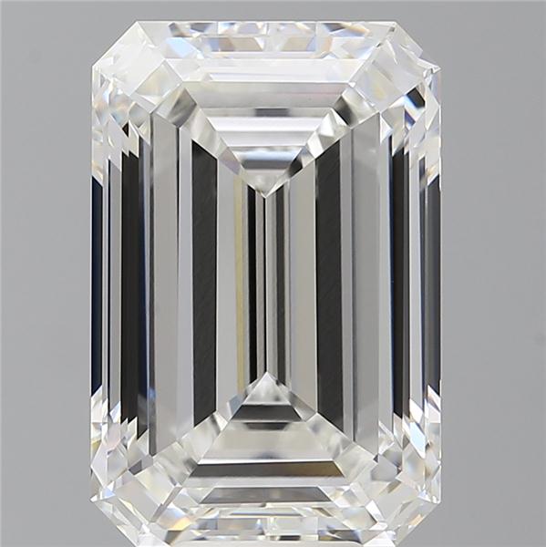10.02 ct. emerald Lab Grown Diamond front image
