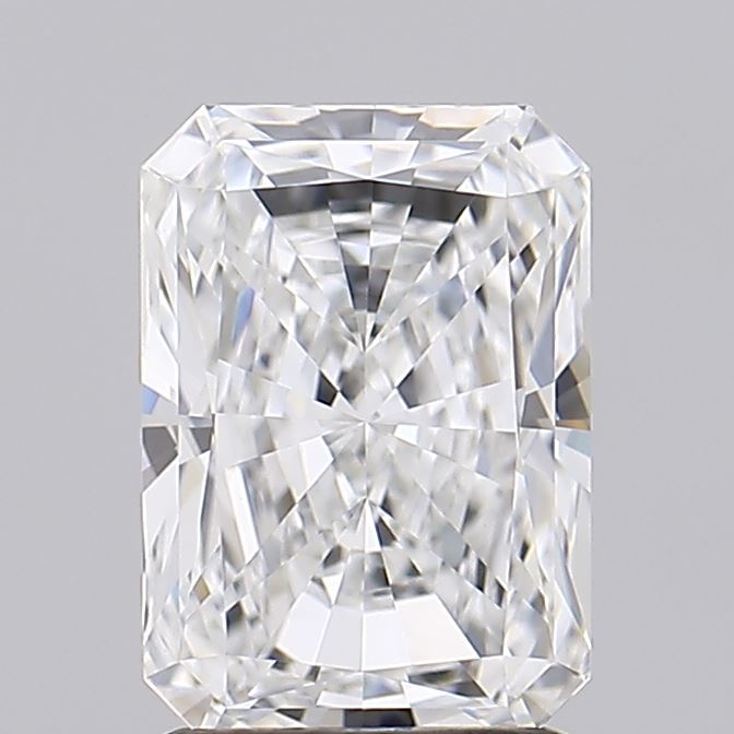 2.03 carat e VVS2 EX Cut IGI radiant diamond