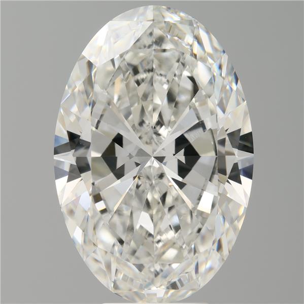 8.02 ct. oval Lab Grown Diamond front image