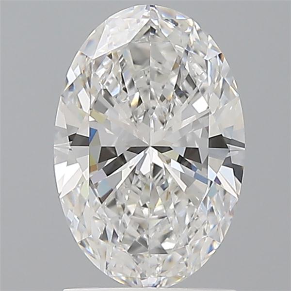 1.59 ct. oval Lab Grown Diamond front image