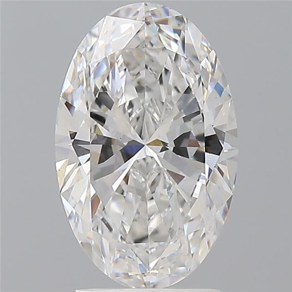 2.59 ct. oval Lab Grown Diamond front image