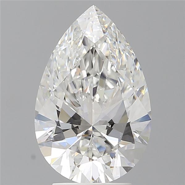 3.58 ct. pear Lab Grown Diamond front image