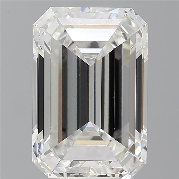 9.09 ct. emerald Lab Grown Diamond front image