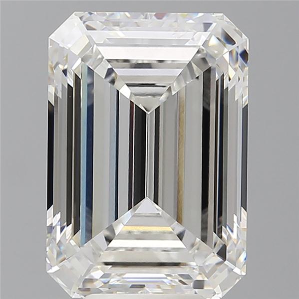 7.02 ct. emerald Lab Grown Diamond front image