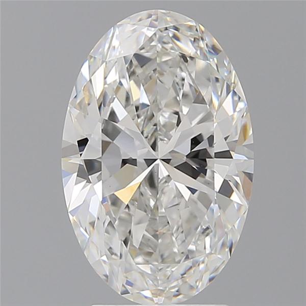 3.55 ct. oval Lab Grown Diamond front image