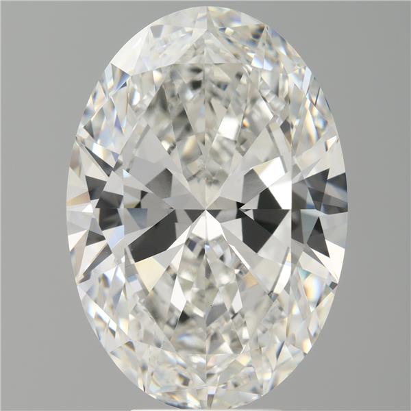 7.10 ct. oval Lab Grown Diamond front image