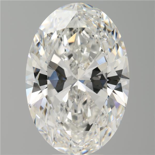 9.04 ct. oval Lab Grown Diamond front image