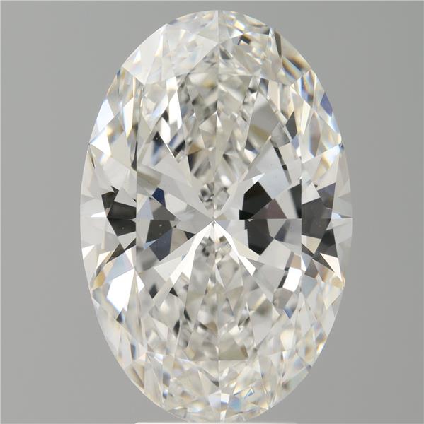 6.01 ct. oval Lab Grown Diamond front image