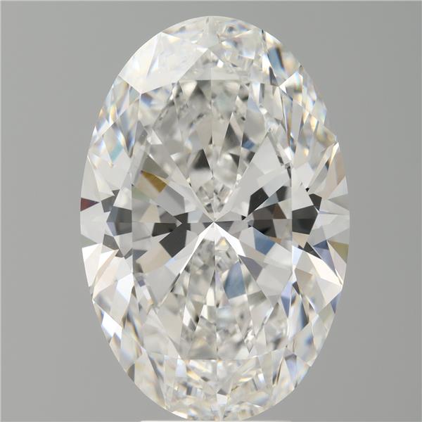 7.04 ct. oval Lab Grown Diamond front image