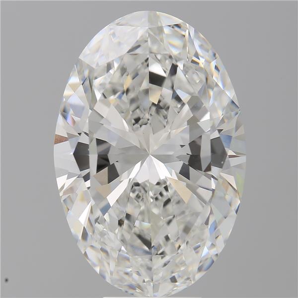 9.02 ct. oval Lab Grown Diamond front image
