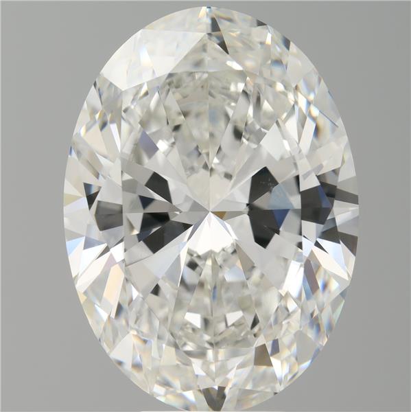 9.02 ct. oval Lab Grown Diamond front image