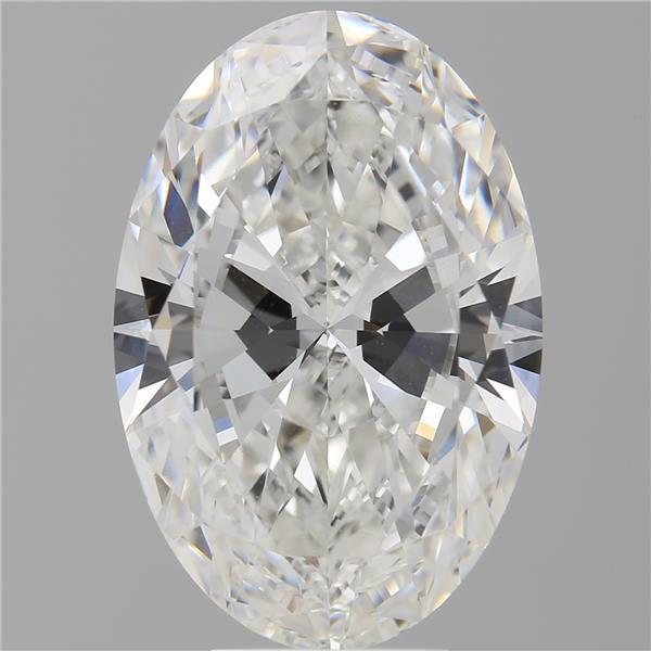 7.10 ct. oval Lab Grown Diamond front image