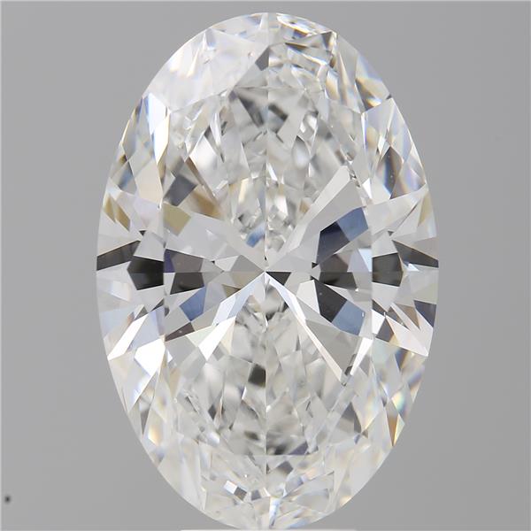 9.01 ct. oval Lab Grown Diamond front image