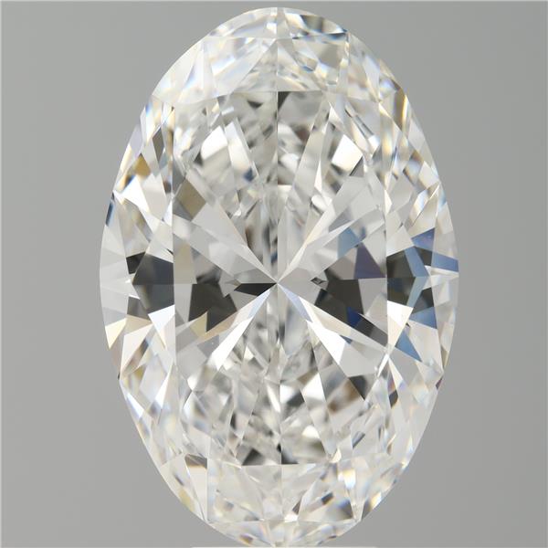 8.03 ct. oval Lab Grown Diamond front image