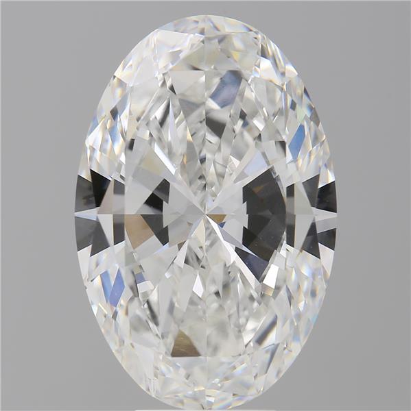 7.50 ct. oval Lab Grown Diamond front image