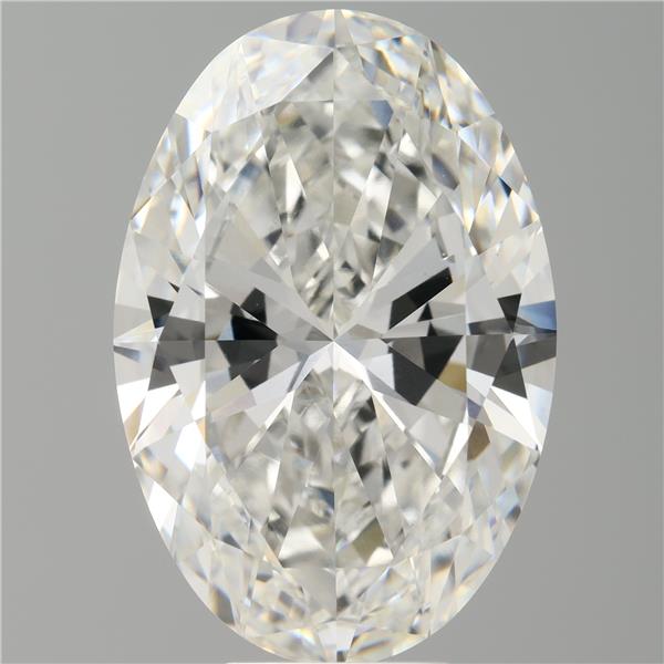 9.02 ct. oval Lab Grown Diamond front image