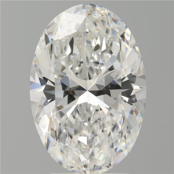 4.06 ct. oval Lab Grown Diamond front image