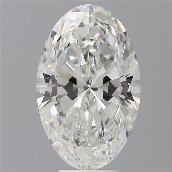 7.04 ct. oval Lab Grown Diamond front image