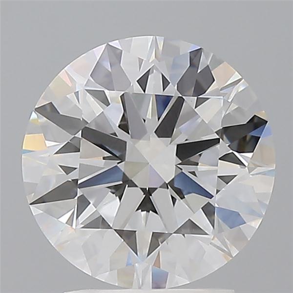 2.60 ct. round Lab Grown Diamond front image