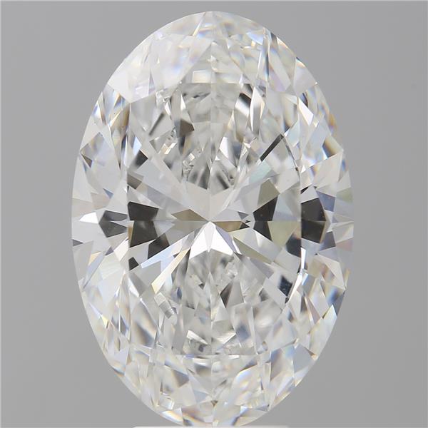 7.50 ct. oval Lab Grown Diamond front image
