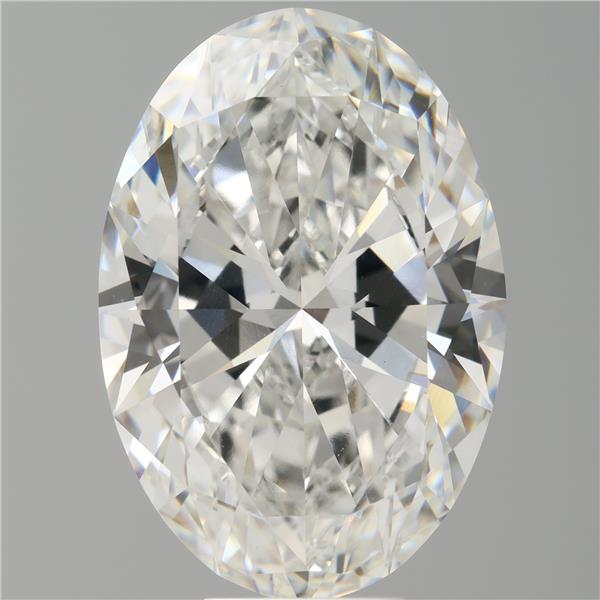 9.28 ct. oval Lab Grown Diamond front image