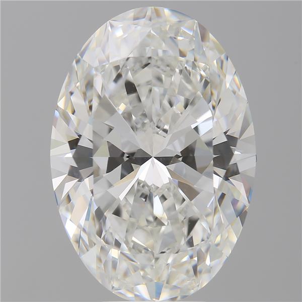 8.10 ct. oval Lab Grown Diamond front image