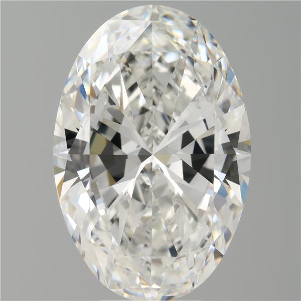 8.05 ct. oval Lab Grown Diamond front image
