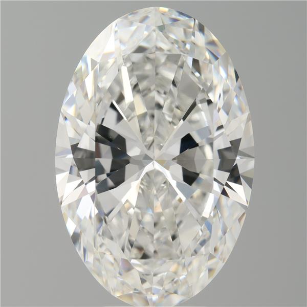 8.05 ct. oval Lab Grown Diamond front image