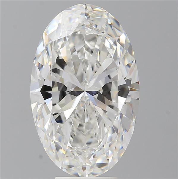 7.08 ct. oval Lab Grown Diamond front image