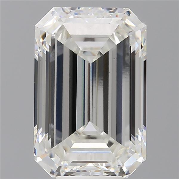 9.60 ct. emerald Lab Grown Diamond front image