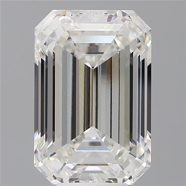 9.09 ct. emerald Lab Grown Diamond front image