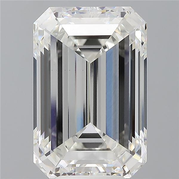 8.06 ct. emerald Lab Grown Diamond front image