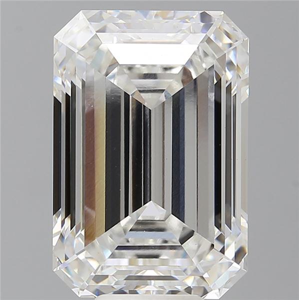 10.56 ct. emerald Lab Grown Diamond front image