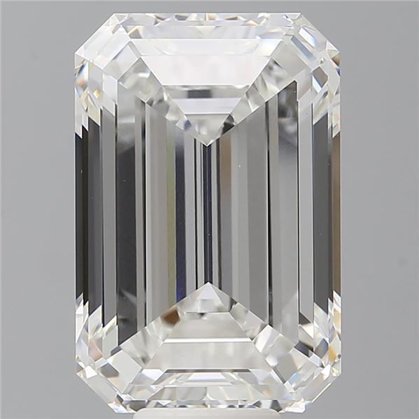 11.54 ct. emerald Lab Grown Diamond front image