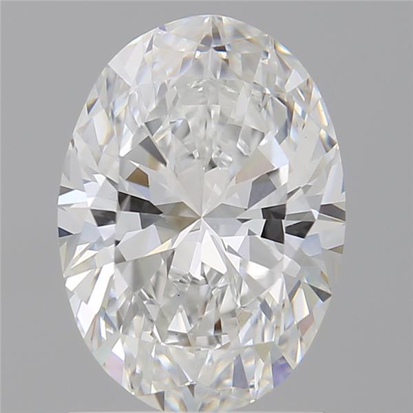 1.60 ct. oval Lab Grown Diamond front image