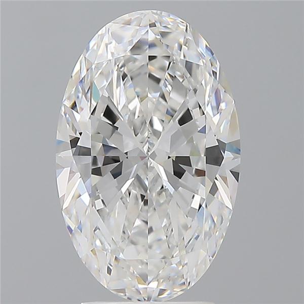 3.51 ct. oval Lab Grown Diamond front image