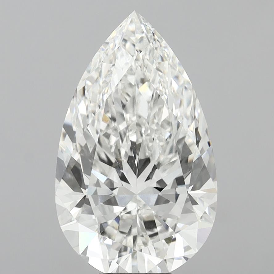 8.03 ct. pear Lab Grown Diamond front image