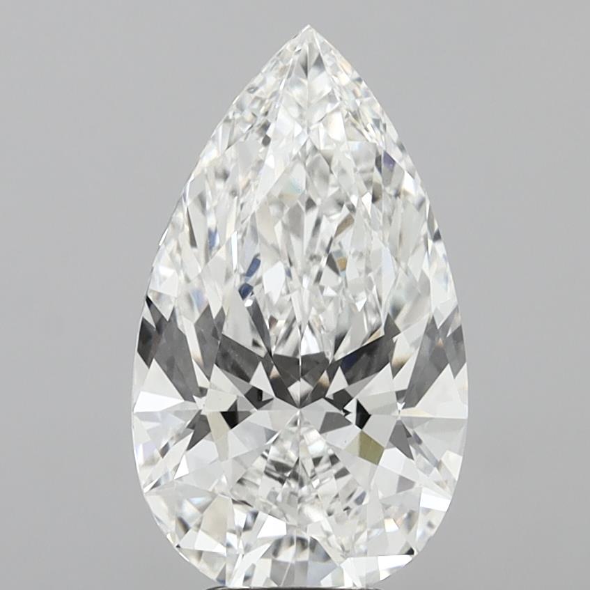 6.09 ct. pear Lab Grown Diamond front image