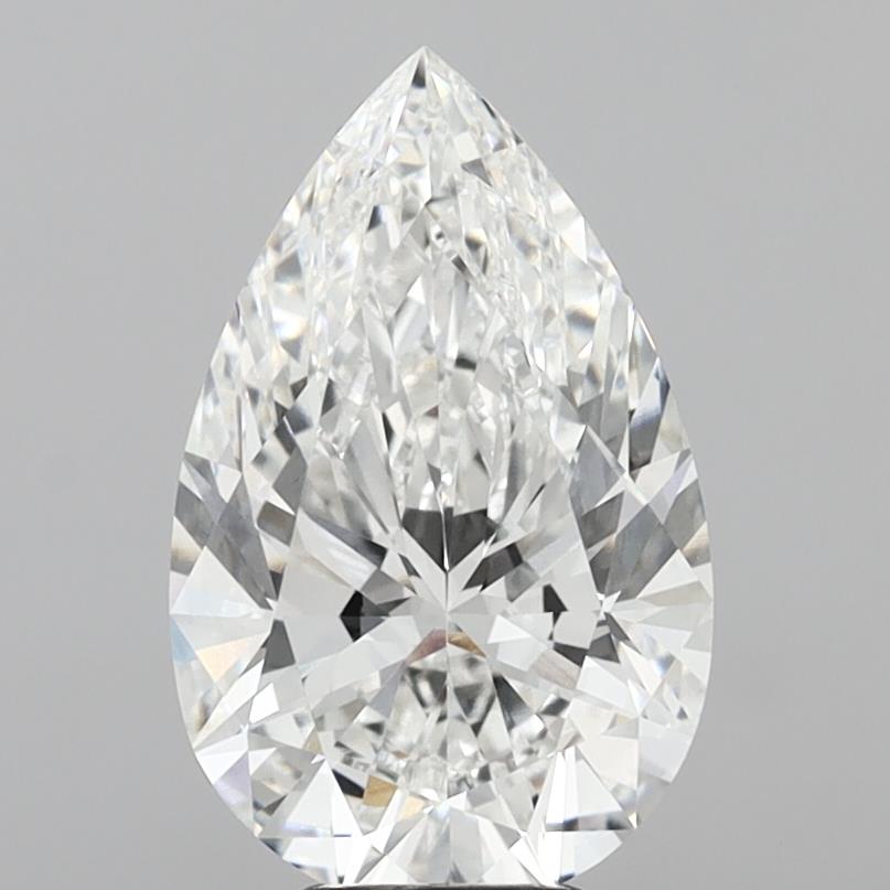 6.04 ct. pear Lab Grown Diamond front image