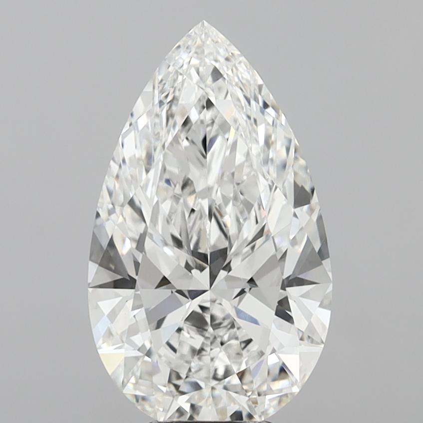 6.09 ct. pear Lab Grown Diamond front image