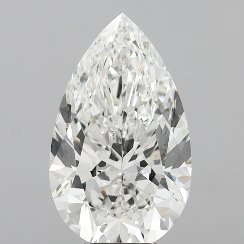 6.04 ct. pear Lab Grown Diamond front image